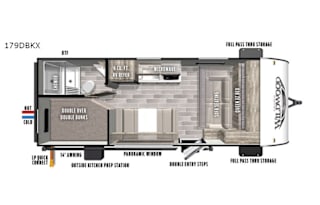 2020 Forest River RV Wildwood FSX 179DBKX