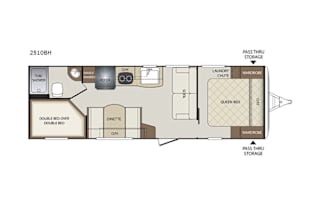 2017 Keystone RV Bullet Crossfire 2510BH