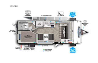 2021 Forest River Salem FSX 179DBK