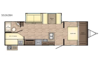 2018 CrossRoads RV Sunset Trail Super Lite SS262BH
