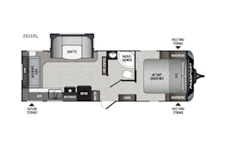 2019 Keystone RV Passport 2521RL Grand Touring