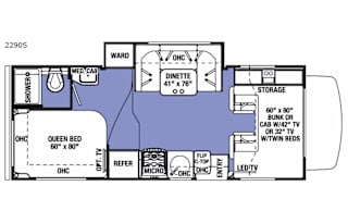 2017 Forest River RV Sunseeker 2290S Ford