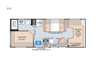 2020  Four Winds 23U $175/night