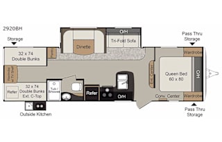 2019 Keystone Bunk House Camper  - Delivery Only
