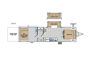 2018 Forest River RV XLR Hyper Lite 29HFS