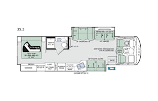 2018 Thor Miramar 35.2 Class A Motorcoach