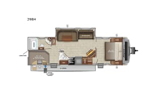 2023 WHITE HAWK - Brand new a fully equipped