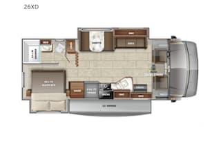 Jayco Redhawk 26XD, 28-foot Class C RV  ready now!