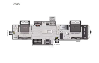 2023 Keystone RV Avalanche 390DS