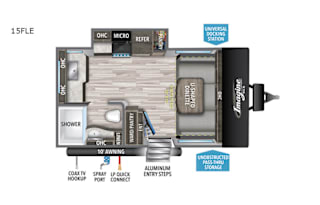 2021 Grand Design Imagine XLS 15FLE