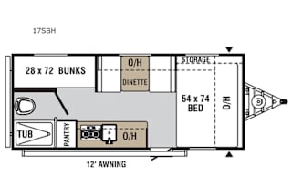 2020 Viking Bunkhouse
