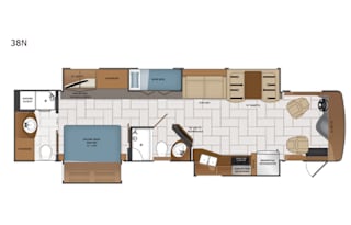 2019 Fleetwood RV Discovery 38N
