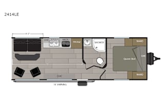 2020 Pacific Coachworks Rage'n 2414LE