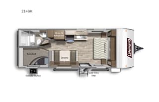 2021 Dutchmen RV Coleman Lantern LT Series 214BH