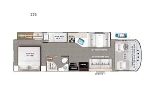 2024 Thor Resonate 32B- bunk unit