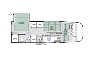 2017 Thor Motor Coach Axis 25.3