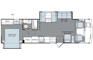 Holiday Rambler Admiral 32V