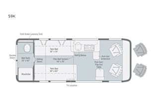2020 Winnebago travato 22 ft