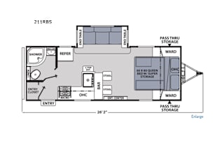2022 Coachmen RV Apex Ultra-Lite 211RBS