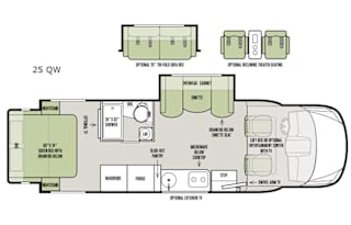2019 Tiffin Motorhomes Wayfarer 25 QW