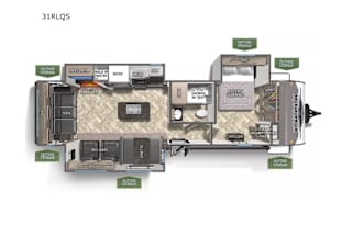 Large Triple Slide Couples or Small Family Retreat