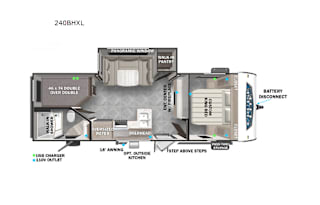 2023 Forest River RV Salem Cruise Lite 240BHXL