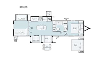 2021 Winnebago Industries Towables Voyage 3639BHL