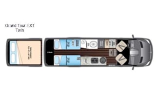2016 Airstream RV Interstate Grand Tour  Twin