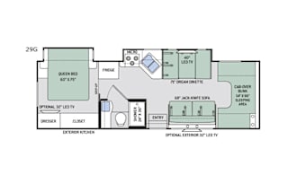 2017 Thor Motor Coach Four Winds 29G