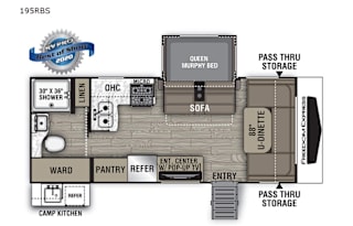 2020 Coachmen RV Freedom Express Ultra Lite 195RBS