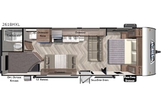2020 Forest River RV Salem Cruise Lite 261BHXL