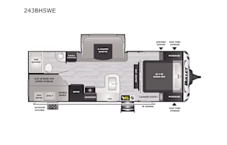Keystone 2022 RV Bullet 24FT