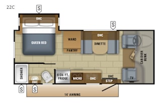 2018 Jayco Redhawk SE 22C - Pet friendly!