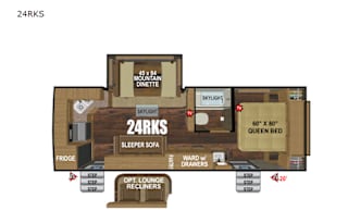 2020 Outdoors RV Timer Ridge 24RKS (Honey Betsy)