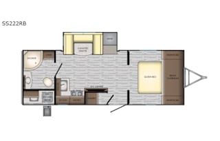 Cozy 2019 CrossRoads RV Sunset Trail Super Lite