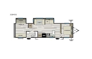2020 Fully Furnished Bunkhouse