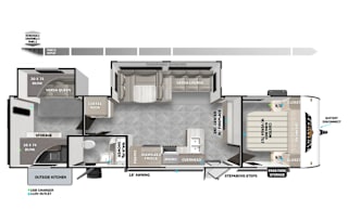 2018 Forest River RV Wildwood 32BHDS