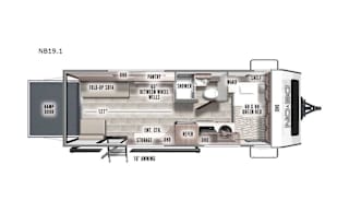 2022 Forest River RV No Boundaries NB19.1