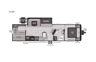 2022 Keystone RV Hideout 32LBH