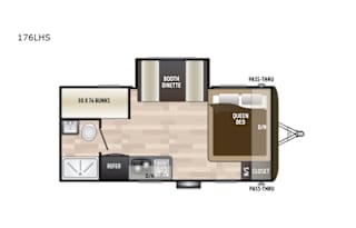 2019 Keystone RV Hideout Single Axle 176LHS
