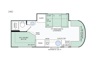 2018 Thor Motor Coach Citation Sprinter 24SD