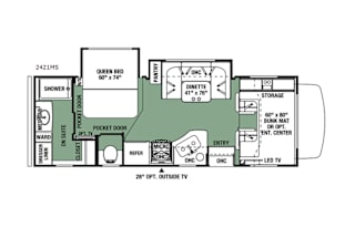 Rv Rentals Way of Life's Forester 2421MS CMF1