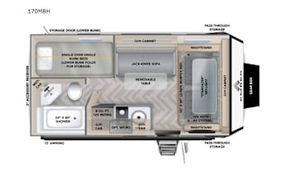 2022 Ember RV Overland Series 170MBH