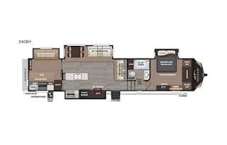 2017 Keystone RV Montana High Country 340BH