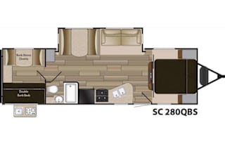 2016 Cruiser Shadow Cruiser S-280QBS