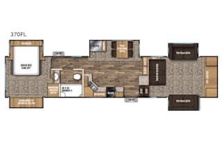 2018 Coachmen RV Chaparral 370FL