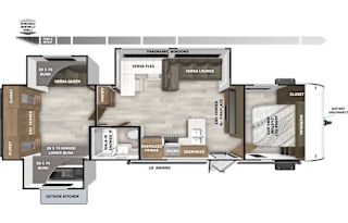 2025 Forest River RV Wildwood 31KQBTS
