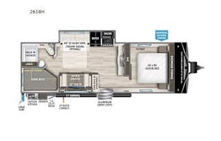2024 Transcend Xplor 26BHX Luxury Bunkhouse
