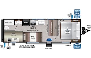 31' Travel Trailer – Sleeps 6 w/ King Bed!