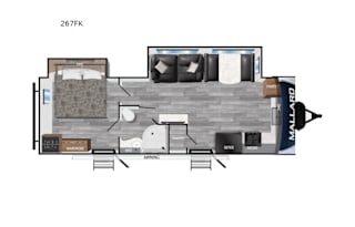 Beautiful Luxury travel trailer w/ King size bed